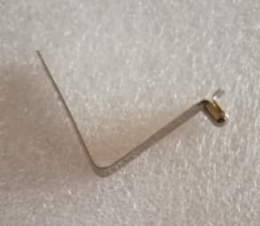 V Spring for Anti-tip Wheel